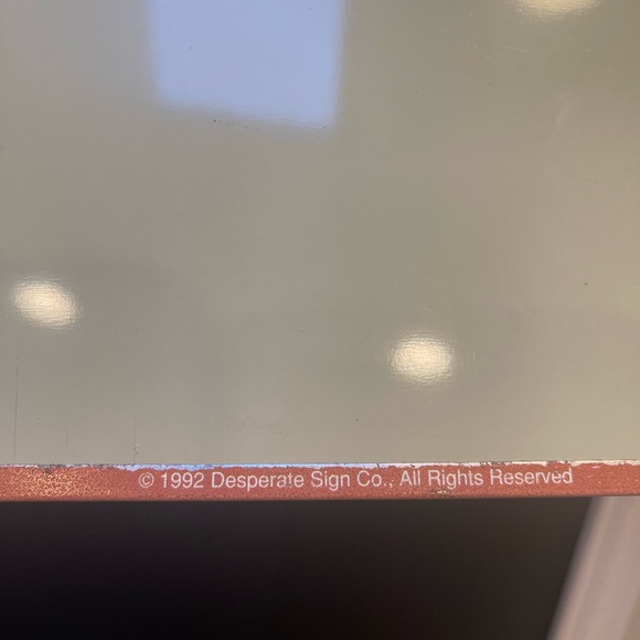 Vintage 1992 Old Gold Cigarettes Native American Woman Tin Sign - Picture 8 of 8